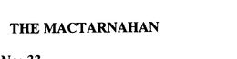 THE MACTARNAHAN trademark