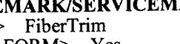 FIBERTRIM trademark