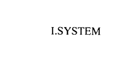 I.SYSTEM trademark