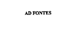 AD FONTES trademark