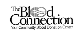 THE BLOOD CONNECTION YOUR COMMUNITY BLOOD DONATION CENTER trademark
