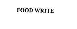 FOOD WRITE trademark