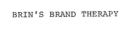 BRIN'S BRAND THERAPY trademark