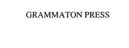GRAMMATON PRESS trademark