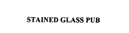 STAINED GLASS PUB trademark