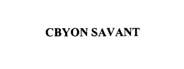 CBYON SAVANT trademark