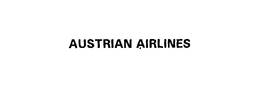 AUSTRIAN AIRLINES trademark