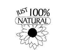 JUST 100% NATURAL trademark