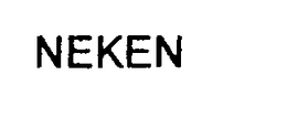 NEKEN trademark
