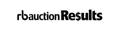 RBAUCTIONRE$ULTS trademark