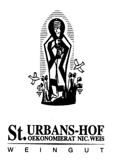 ST. URBANS-HOF OEKONOMIERAT NIC. WEIS W E I N G U T trademark