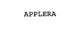APPLERA trademark