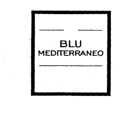 BLU MEDITERRANEO trademark