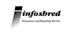 I INFOSHRED DESTRUCTION AND RECYCLING SERVICES trademark