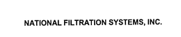NATIONAL FILTRATION SYSTEMS, INC. trademark