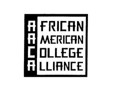 AFRICIAN AMERICAN COLLEGE ALLIANCE trademark