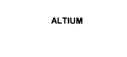 ALTIUM trademark