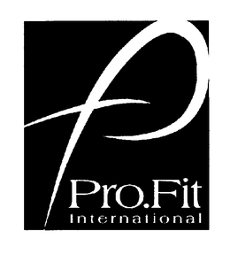 P PRO.FIT INTERNATIONAL trademark