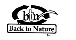 BTN BACK TO NATURE INC. trademark