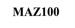 MAZ100 trademark