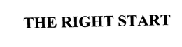 THE RIGHT START trademark