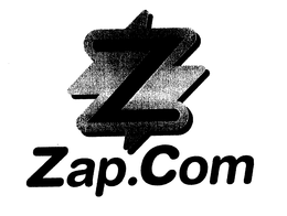 Z ZAP.COM trademark