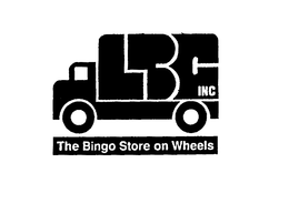 LBC INC THE BINGO STORE ON WHEELS trademark