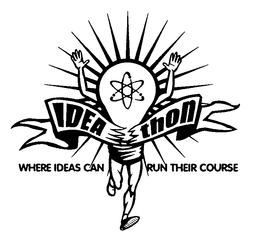 IDEA THON WHERE IDEAS CAN RUN THEIR COURSE trademark