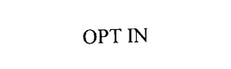 OPT IN trademark