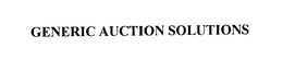 GENERIC AUCTION SOLUTIONS trademark