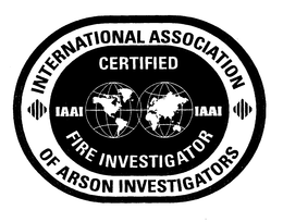 IAAI INTERNATIONAL ASSOCIATION OF ARSON INVESTIGATORS CERTIFIED FIRE INVESTIGATOR trademark