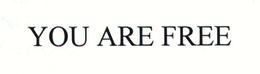 YOU ARE FREE trademark