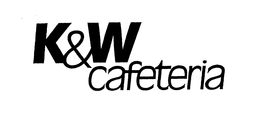 K & W CAFETERIA trademark
