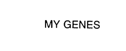 MY GENES trademark