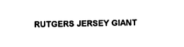 RUTGERS JERSEY GIANT trademark