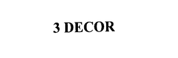 3 DECOR trademark