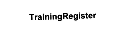 TRAININGREGISTER trademark