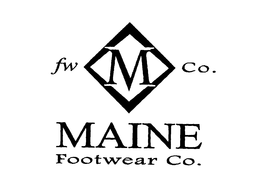 FW M CO. MAINE FOOTWEAR CO. trademark