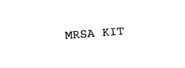 MRSA KIT trademark