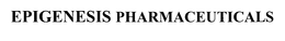 EPIGENESIS PHARMACEUTICALS trademark