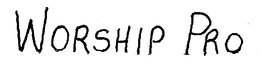 WORSHIP PRO trademark