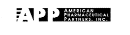 APP AMERICAN PHARMACEUTICAL PARTNERS, INC. trademark