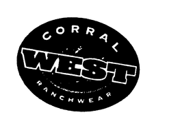 CORRAL WEST RANCHWEAR trademark