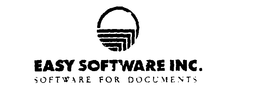 EASY SOFTWARE INC. SOFTWARE FOR DOCUMENTS trademark