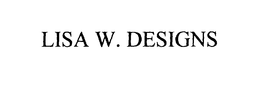 LISA W. DESIGNS trademark