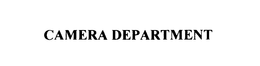 CAMERA DEPARTMENT trademark