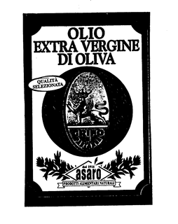 GRIFO DI PARTANNA OLIO EXTRA VERGINE DIOLIVA QUALITA SELEZIONATA ASARO trademark