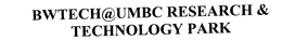 BWTECH@UMBC RESEARCH & TECHNOLOGY PARK trademark