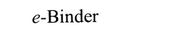 E-BINDER trademark