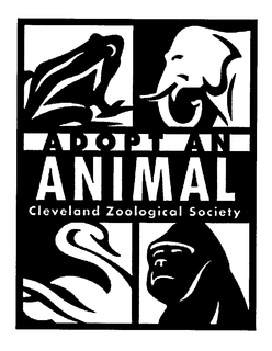 ADOPT AN ANIMAL CLEVELAND ZOOLOGICAL SOCIETY trademark